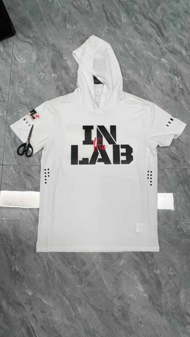 Short Sleeve "In the Lab" Hoodie